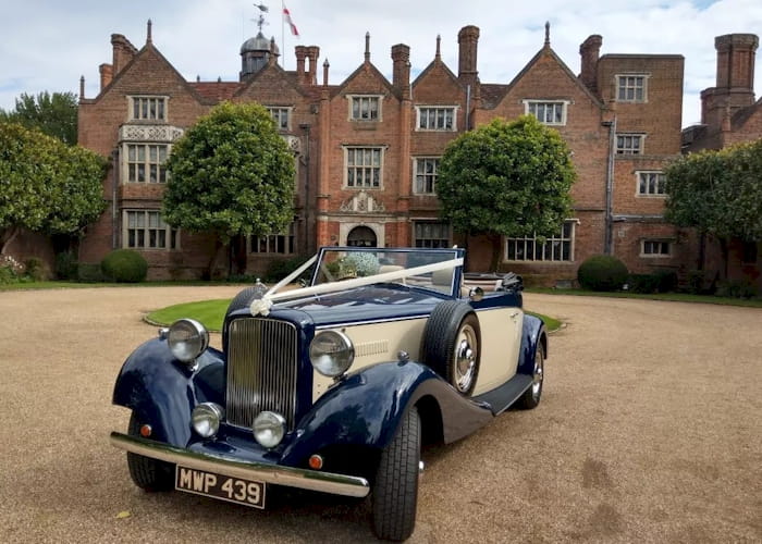 Jaguar Royale Drophead showing front of car