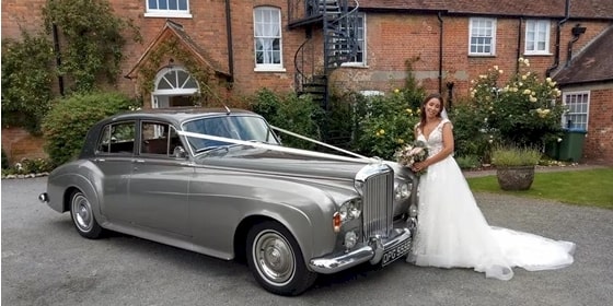Bentley with the Bride