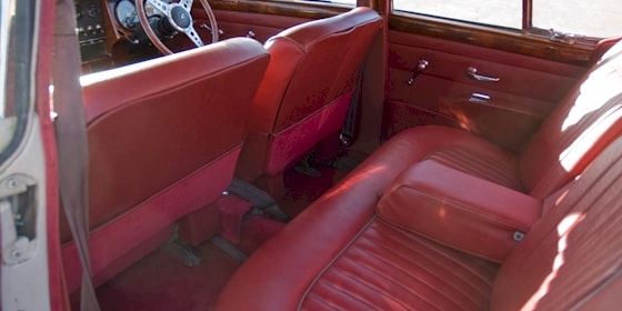 Jaguar Mk2 With Cherry Red Interior And Walnut Fittings