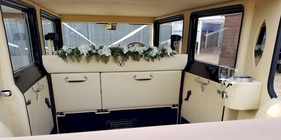 Viscount Interior Showing Fold Down Seats