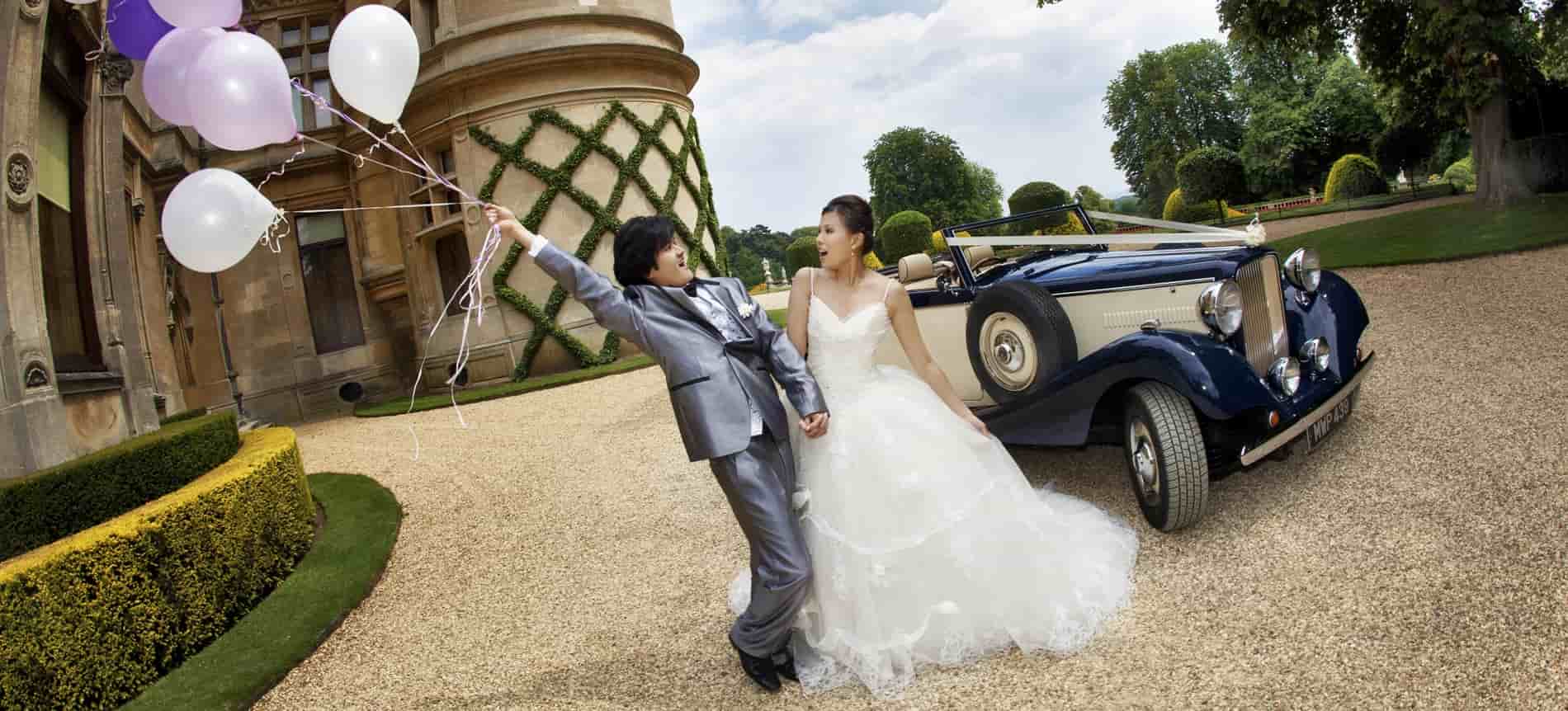 Christophers chauffuer driven wedding car hire service, Reading, berkshire
